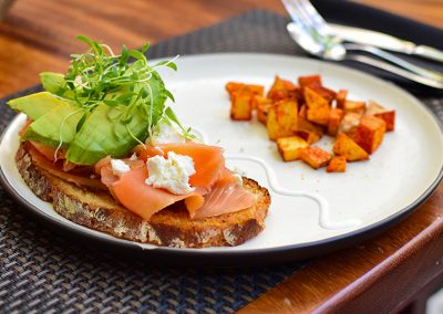 Toast de Salmón
